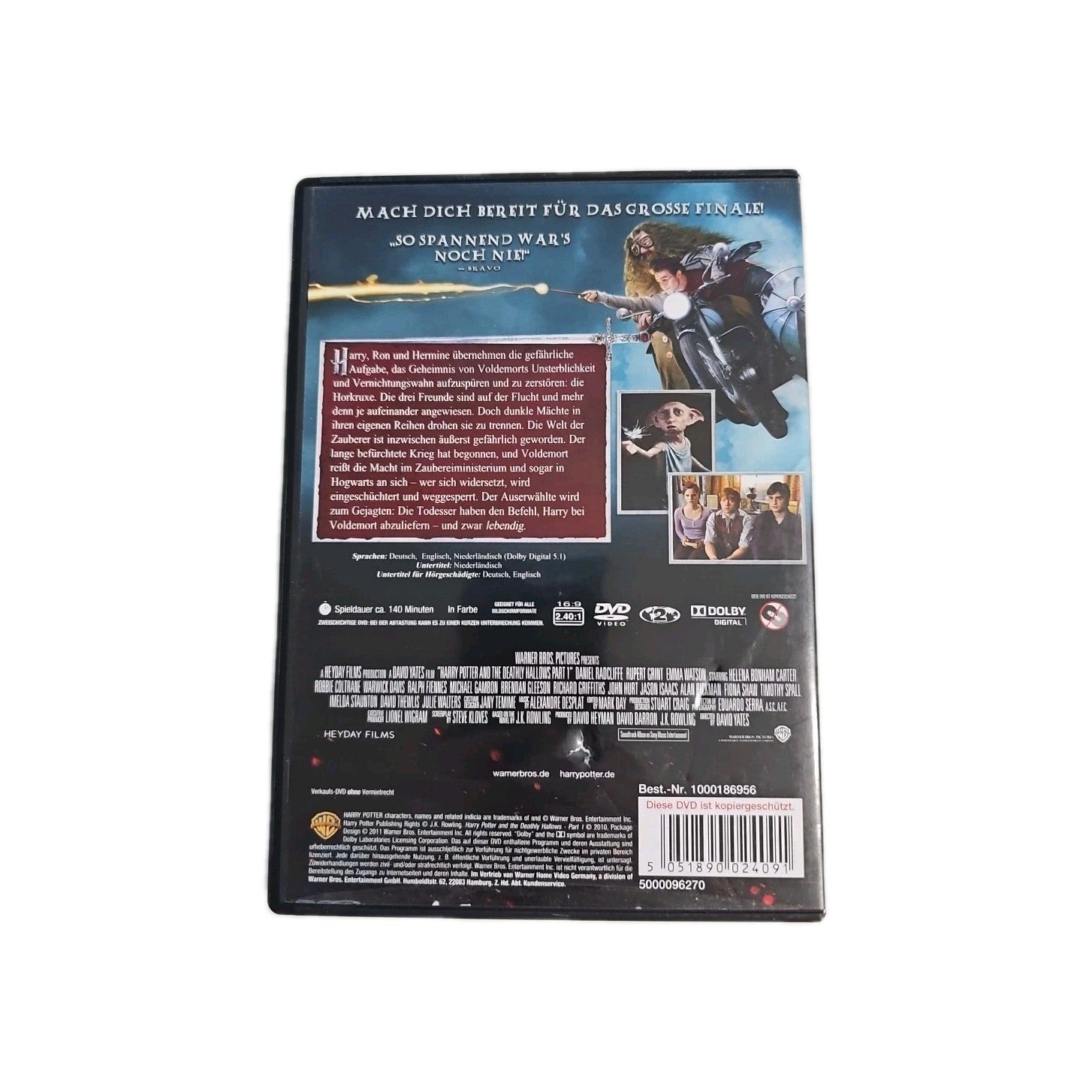 EB3685 Harry Potter und die Heiligtümer des Todes (Teil 1) (DVD)1