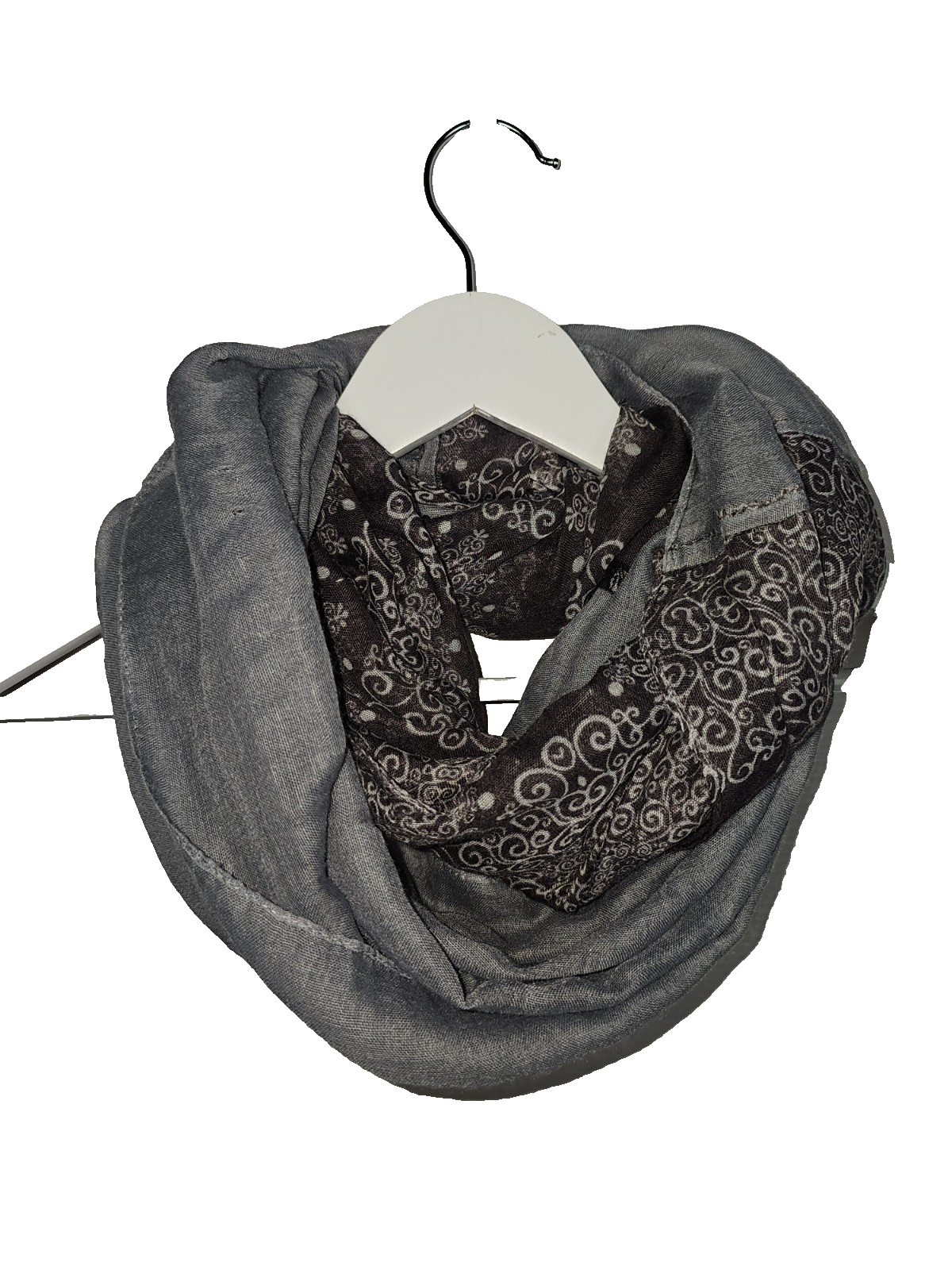 EK7334 Damen Schal von Fraas, grau, Loopschal0