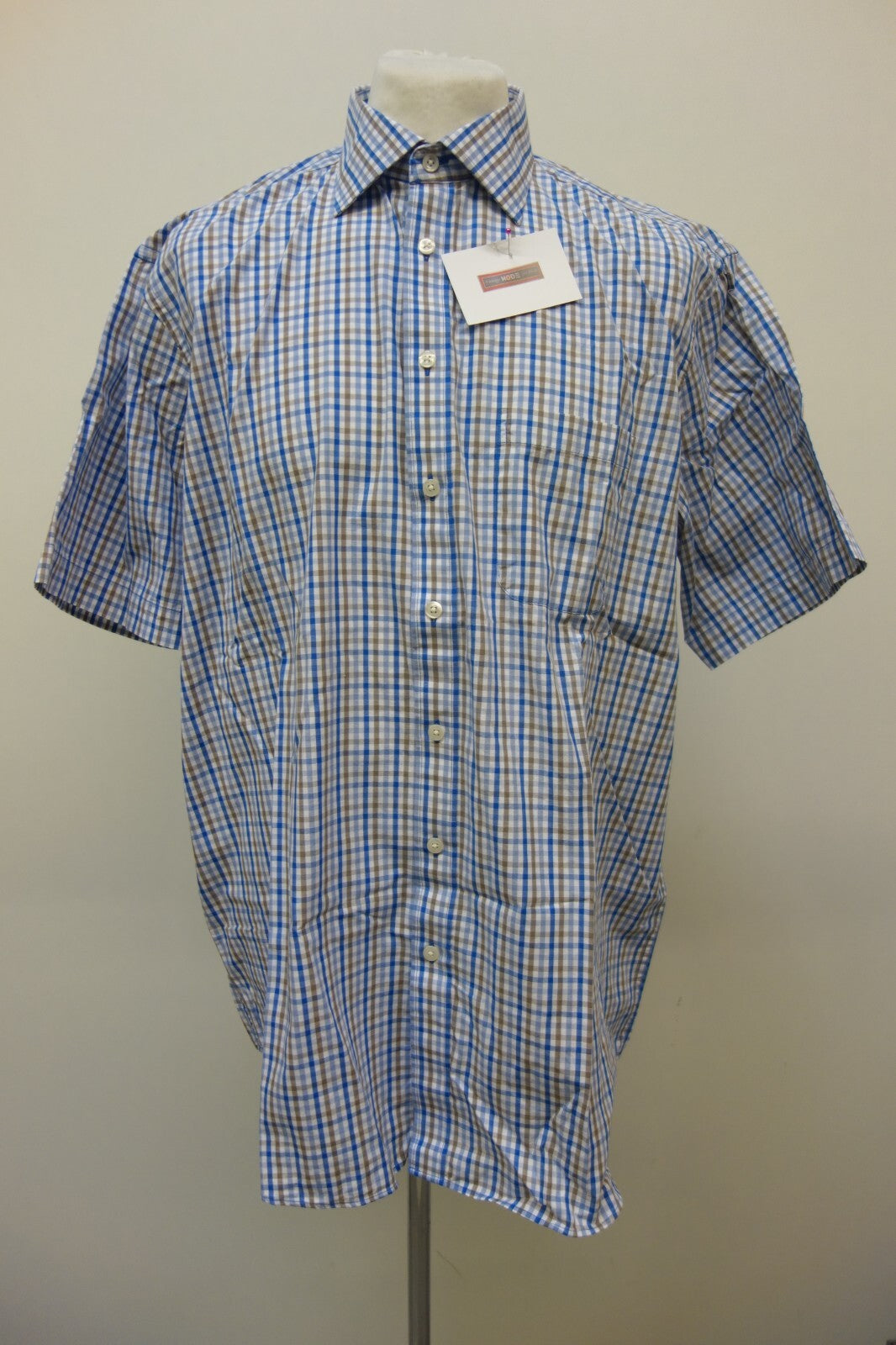 EK2871 Herren Hemd von McEarl, kariert, Gr. 43/440