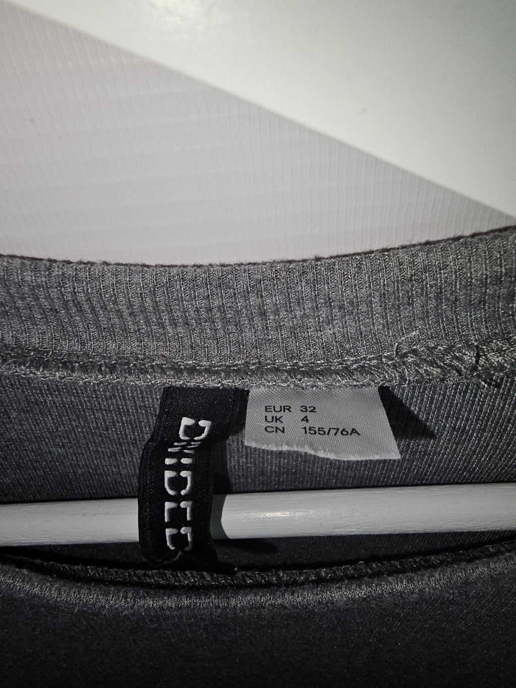EK8856 Damen Kleid von H&M,  Grau, Gr. 322