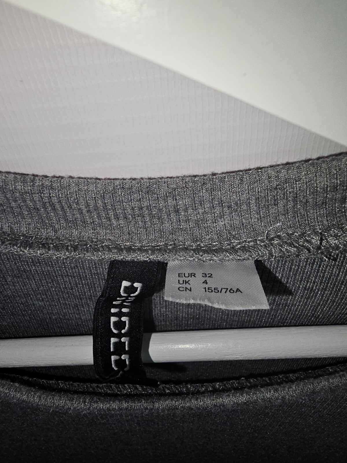EK8856 Damen Kleid von H&M,  Grau, Gr. 322