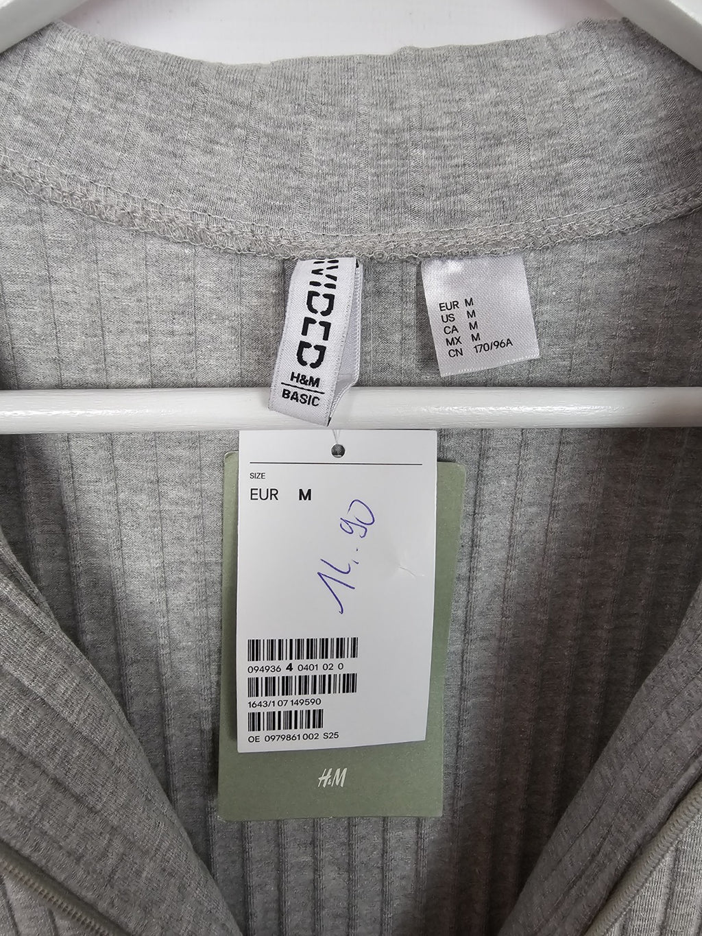 EK8842 Damen Kleid Grau, Gr. M2
