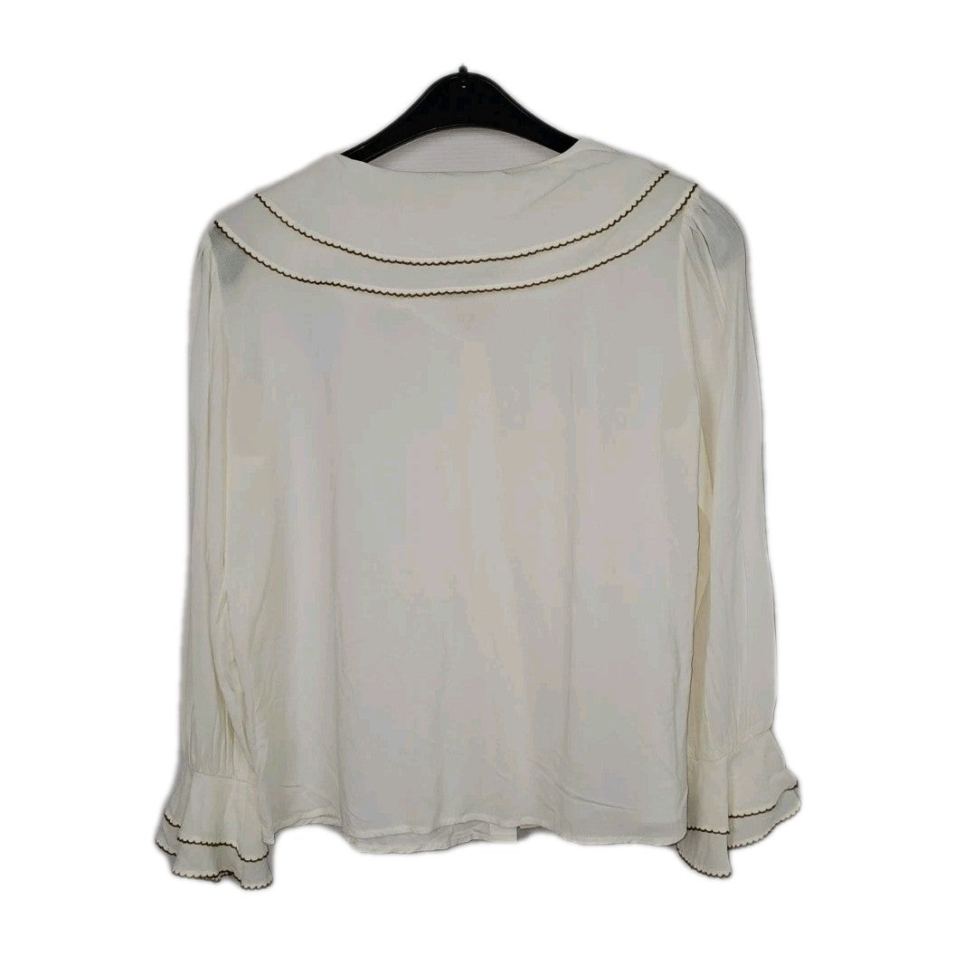 EK11245 Damen Bluse von rich & royal, Weiß, Gr. 382