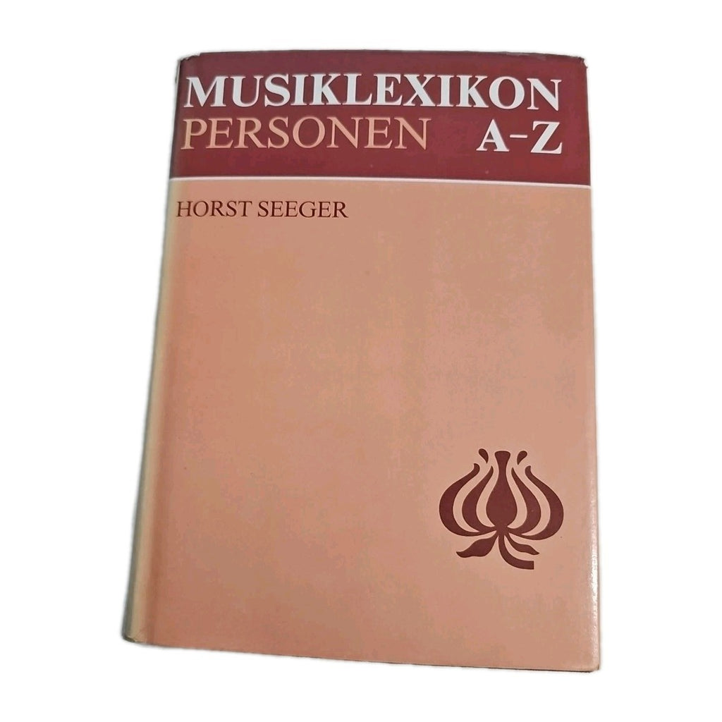 EB4474 Musiklexikon Personen A-Z  von Horst Seeger 0