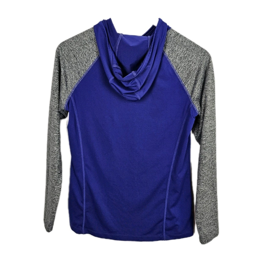 EK8439 Damen Sportshirt von Crivit, blau- grau, Gr.S3