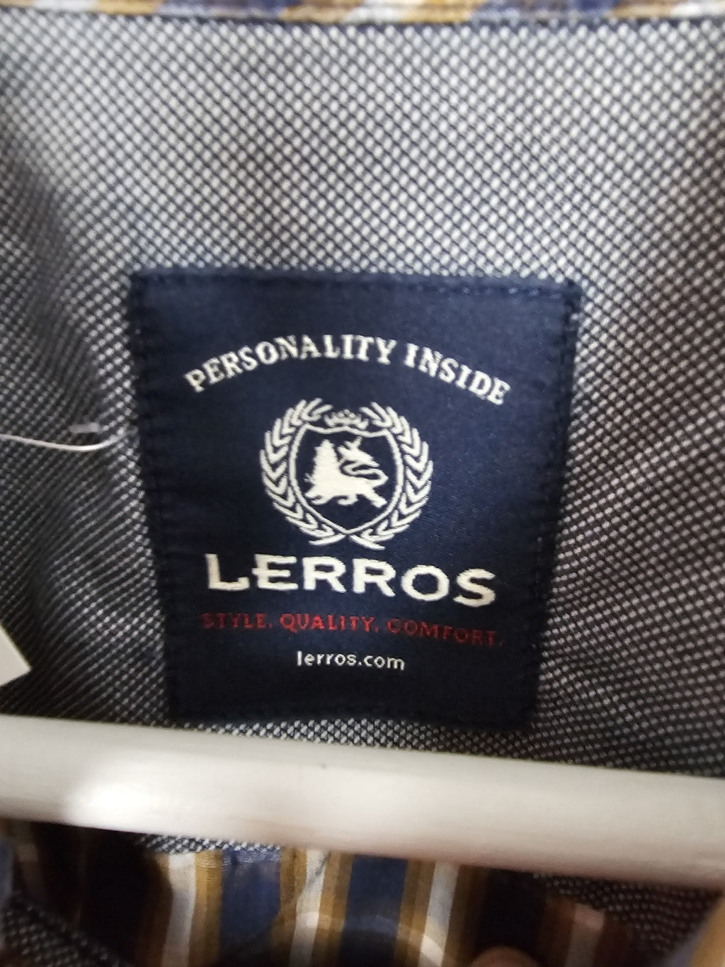 EK9749 Herren Hemd von Lerros, Braun, Gr. XL3