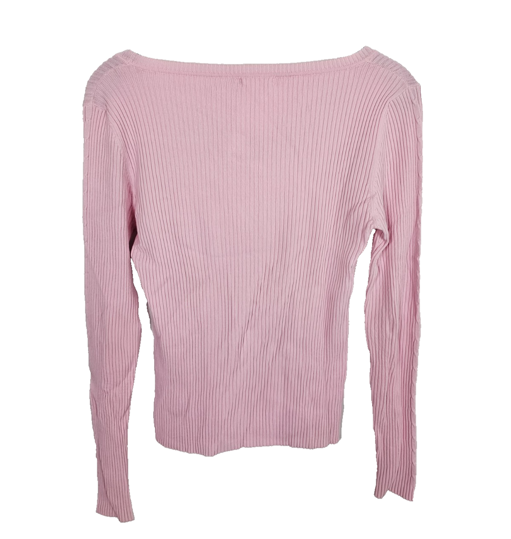 EK8180 Damen Pullover von Dream Girl, Rosa, Gr. XL3
