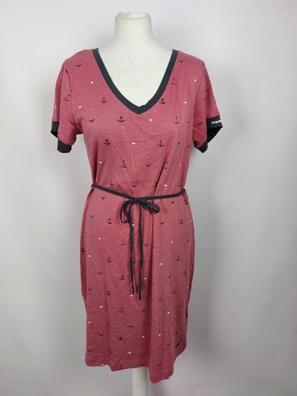 EK5186 Damen Kleid von KangaROOS, pastell-himbeere, Gr. 420