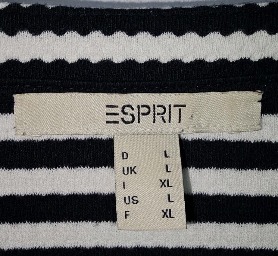 EK8846 Damen Shirt von Esprit, Schwar-weiß, Gr.L1