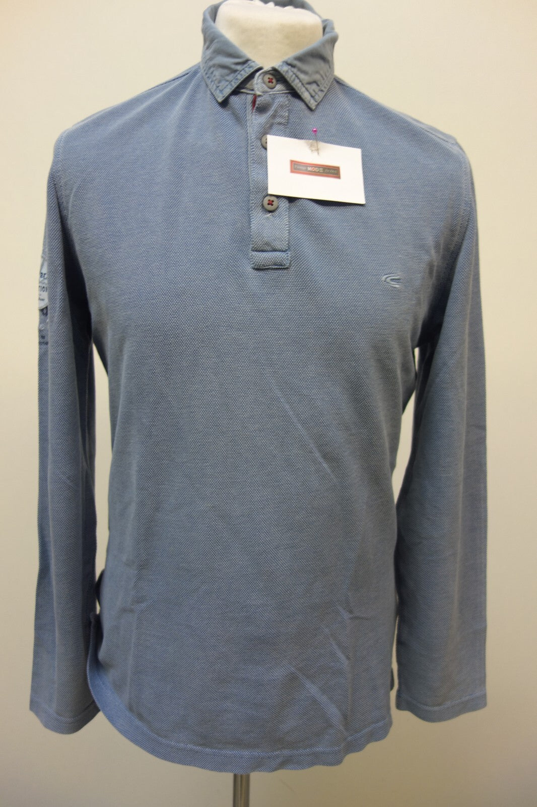 EK0709 Herren Oberteil von Camel Ative Größe M blau0