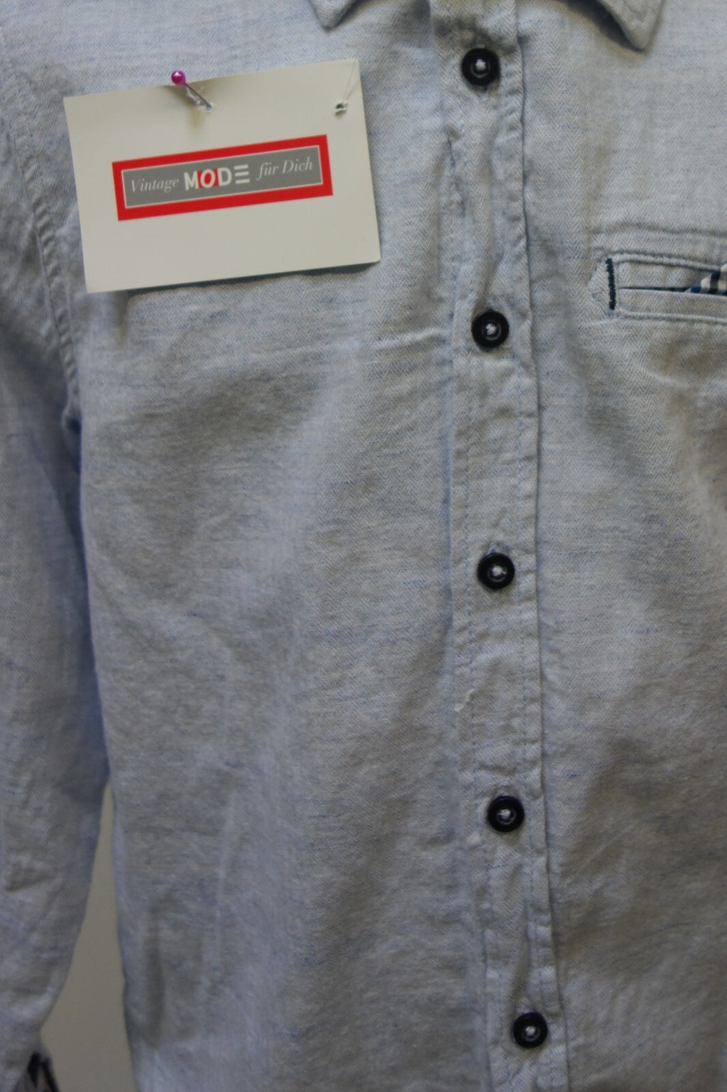 EK3636 Jungen Hemd vonnTom Tailor, blau, Gr. 128/1342