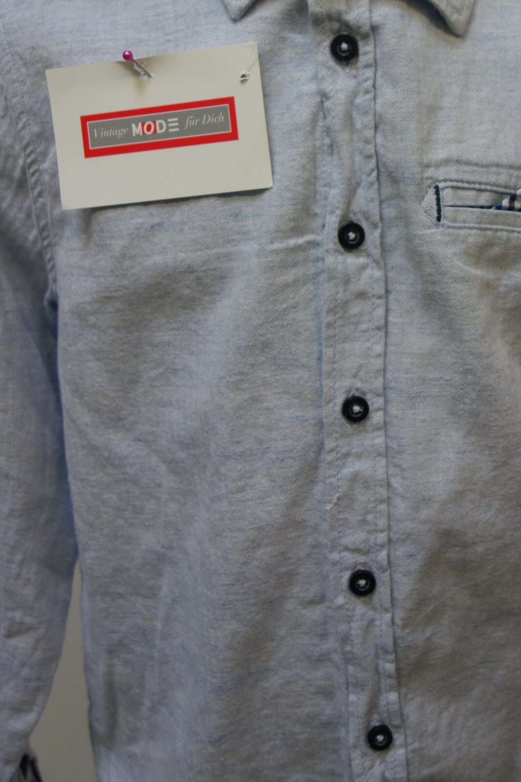 EK3636 Jungen Hemd vonnTom Tailor, blau, Gr. 128/1342