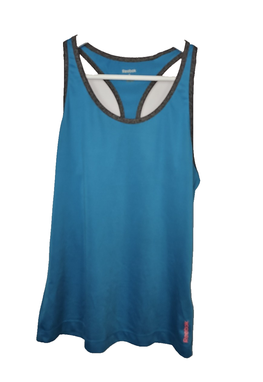 EK8730 Damen Top von Reebok, Blau, Gr. S0