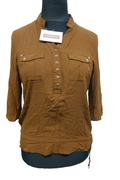 EK1563 Damen Bluse in Größe 40 braun Street One0