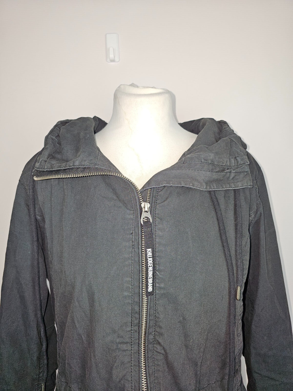 EK5966 Damen Paker von KHUJOGENUINE, Schwarz, Gr.:M1