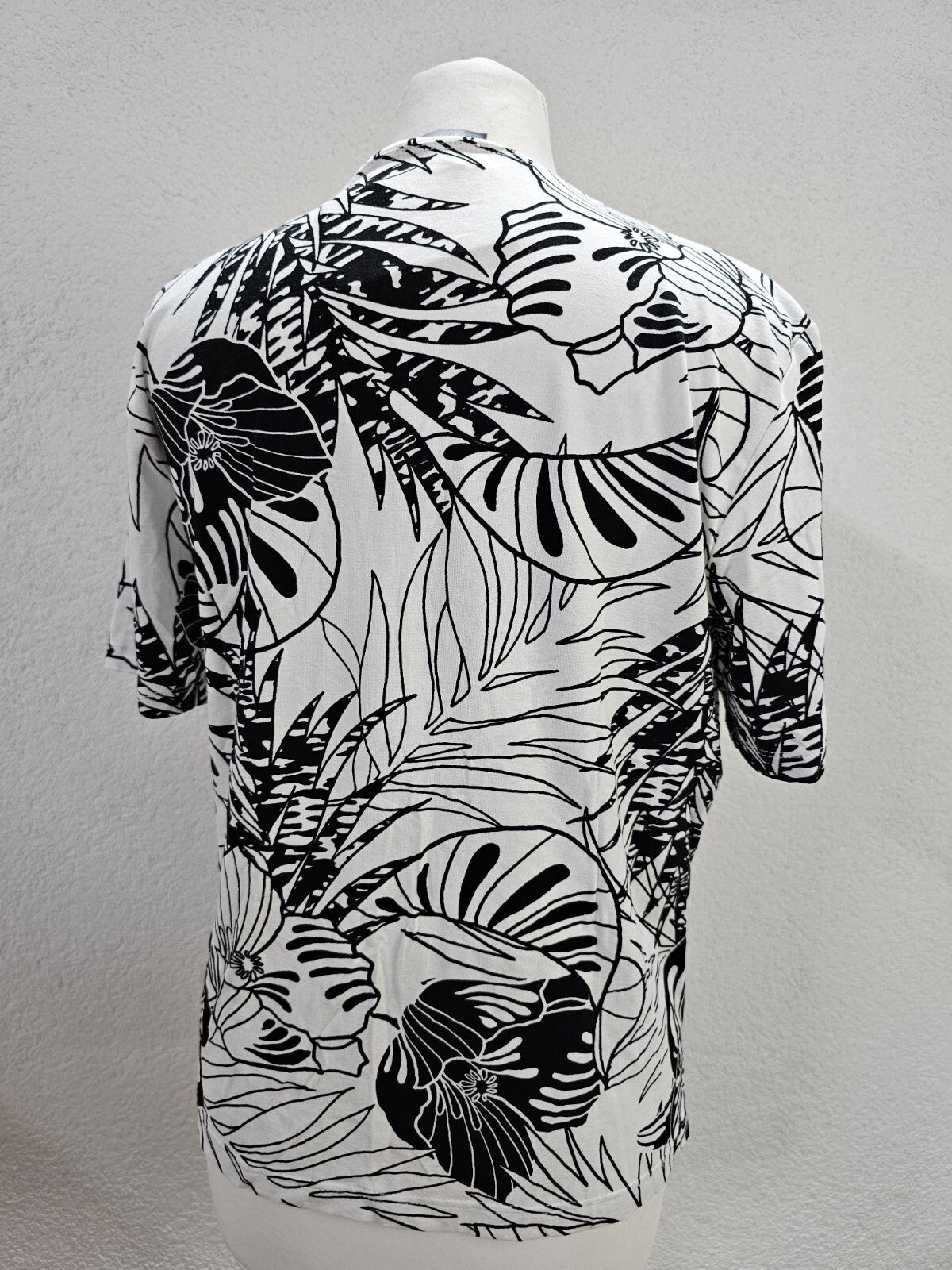EK5946 Damen T-Shirt von Marinello, weiß/schwarz, Gr. L3