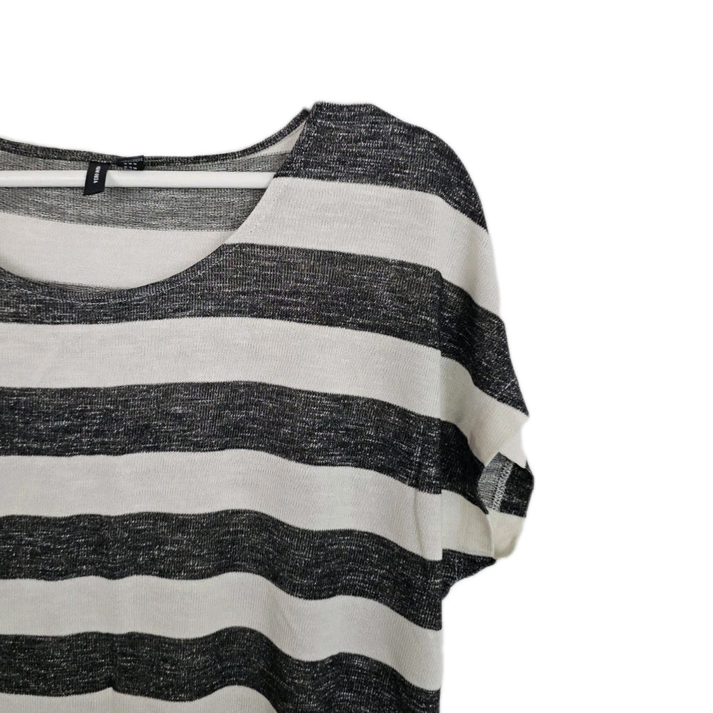EK9641 Damen T-Shirt von Vera Mont, weiß-schwarz, Gr.M1