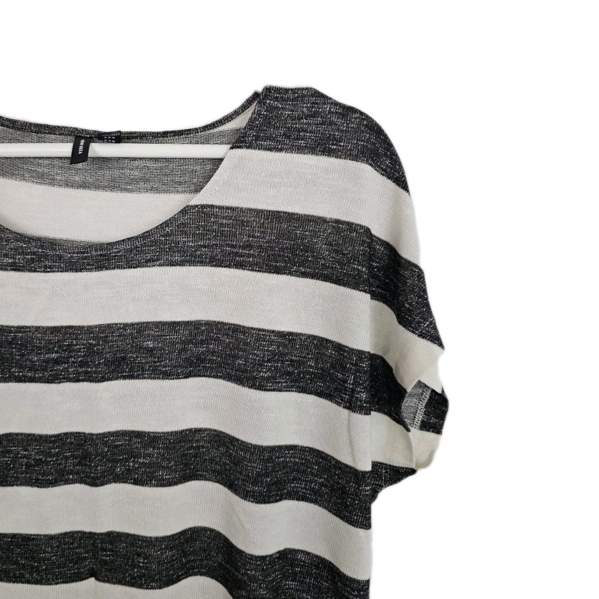 EK9641 Damen T-Shirt von Vera Mont, weiß-schwarz, Gr.M1