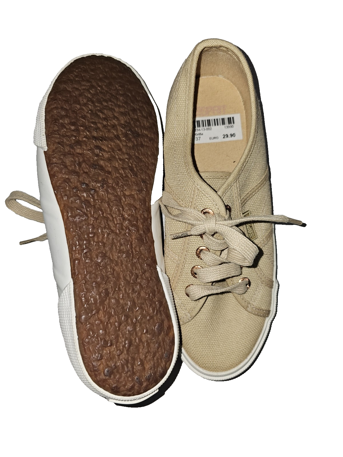 ES741 Damen Schuh von Esprit,  Beige, Gr. 374