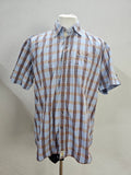 EK6034 Herren Hemd von Pierre Cardin, blau, Kariert, Gr.XL0