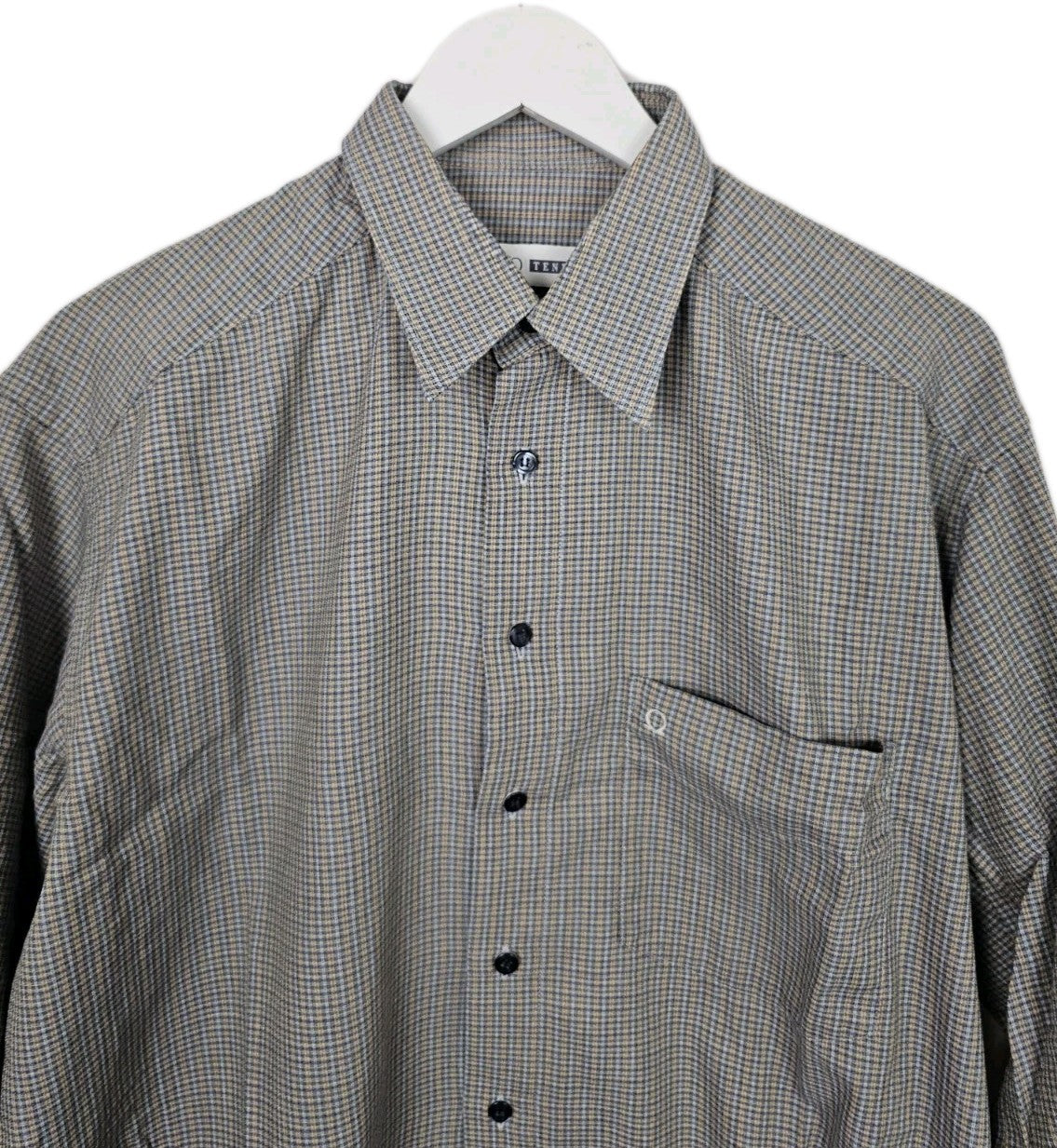 EK8997 Herren Hemd von Olymp, braun-grau, Gr. 421