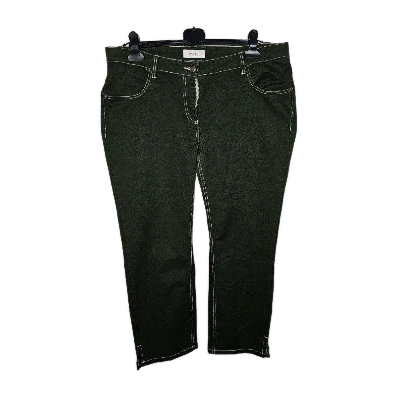 EK11165 Damen Hose von Tchibo, grün, Gr.460