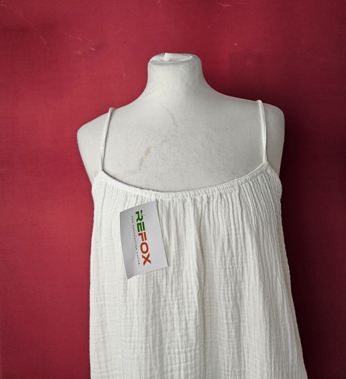 EK6458 Damen Kleid von H&M, weiß, Gr.S1