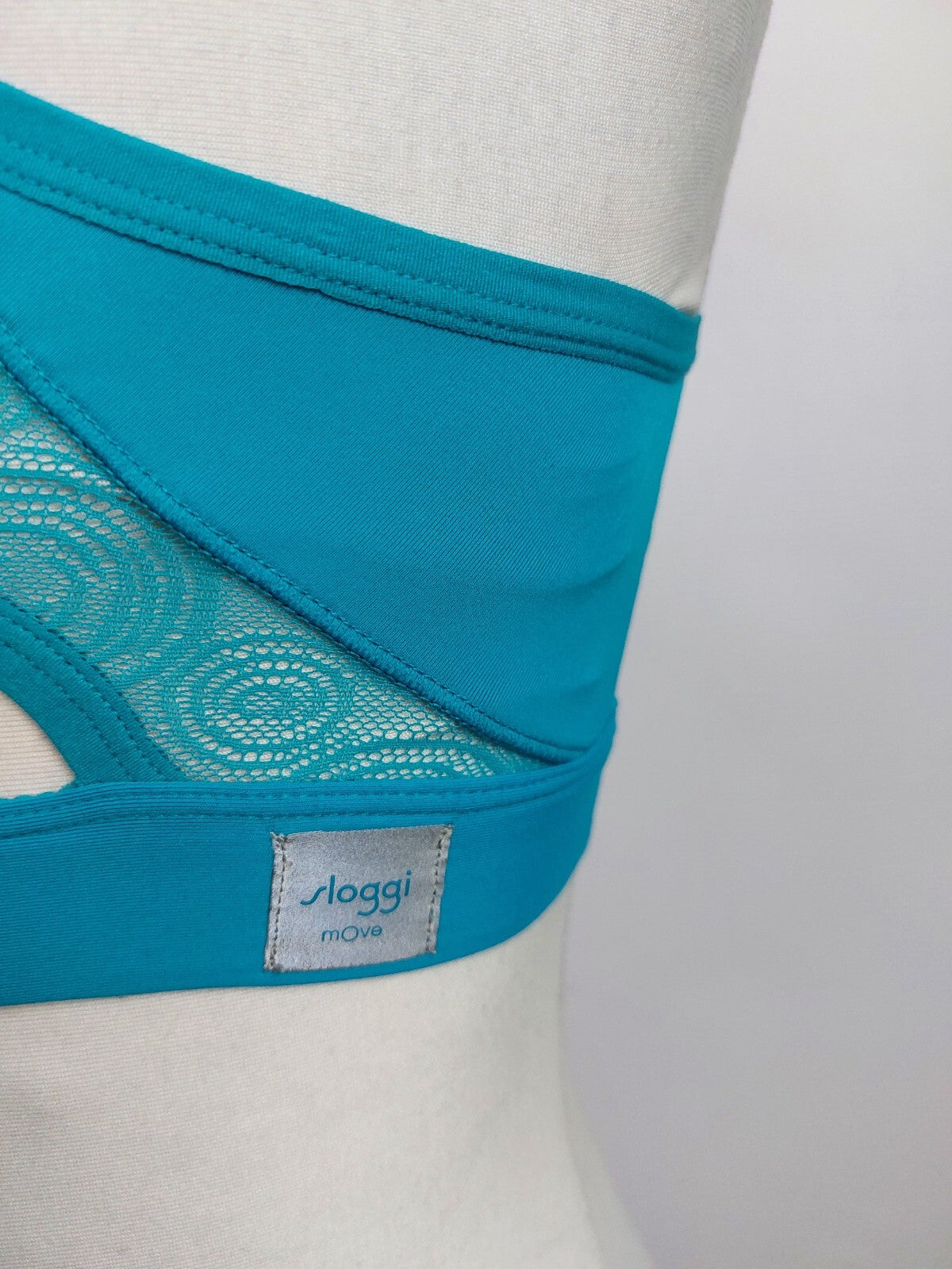 EK4775 Damen Sport BH von Sloggi, blau, Gr.75D7