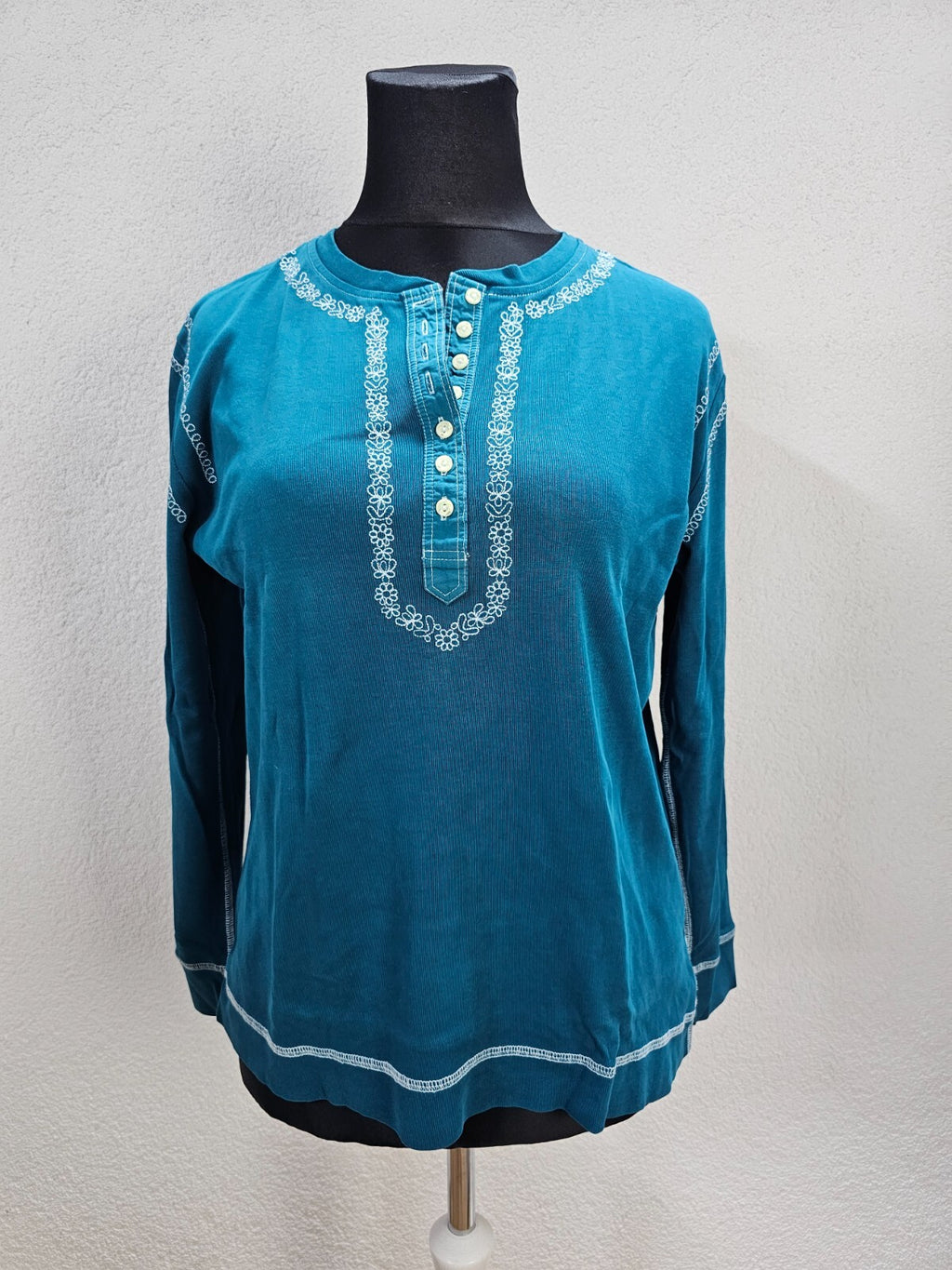 EK6076 Damen Pullover von Eddie bauer, teal, Gr. XL0
