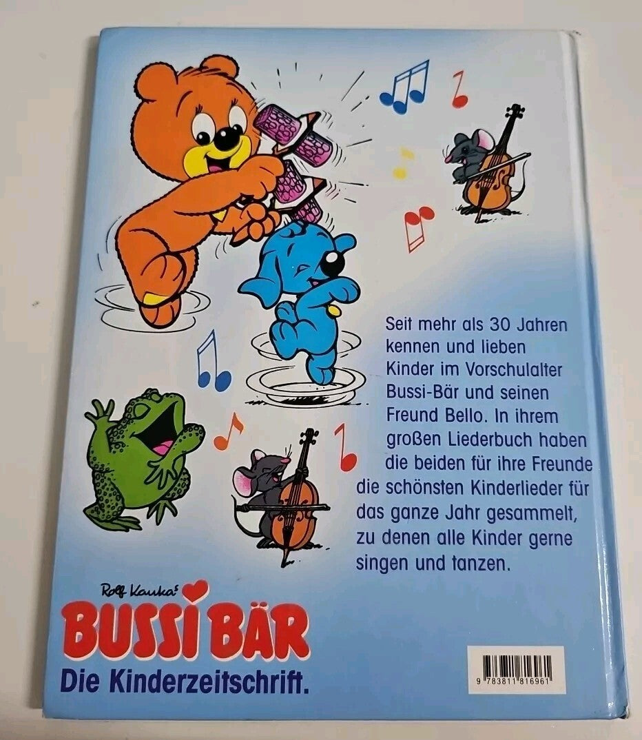 EB1217 Das grosse Bussi Bär Liederbuch, Neuausgabe von Kanka 1