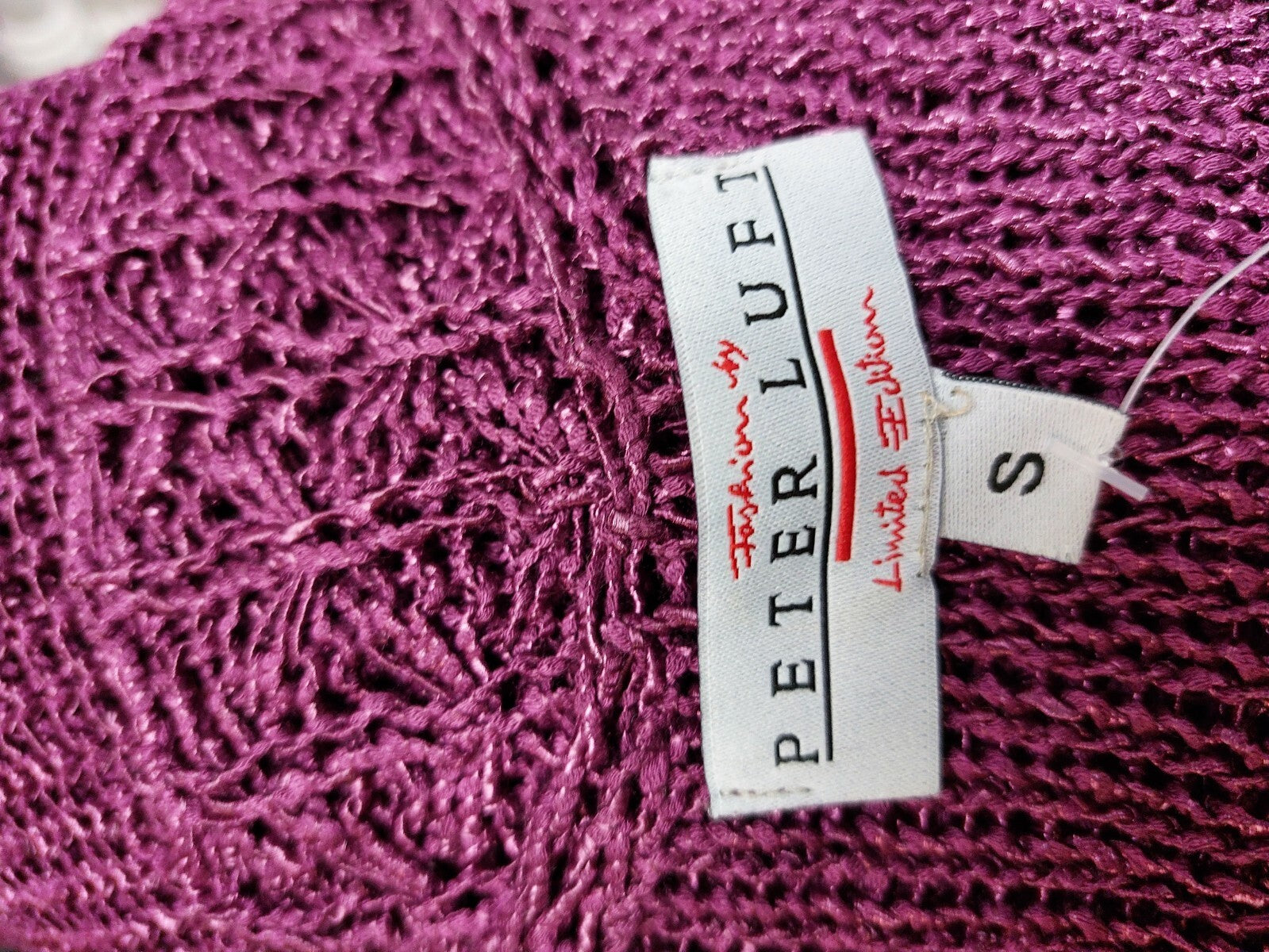 EK2913 Damen Top mit Weste von Peter Luft, lila, Gr.S6