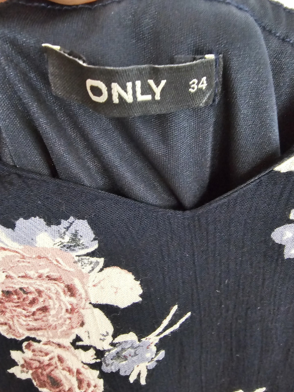 EK937 Damen Kleid von Only, Schwarz, Gr. 343
