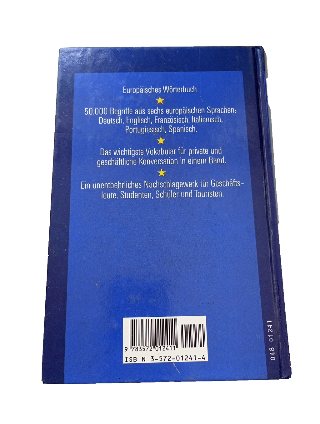 EB3419 Europäisches Wörterbuch : Französisch - Englisch - Deutsch 1