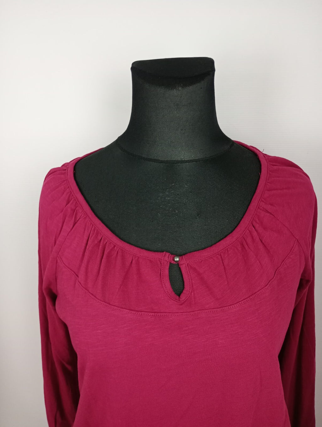 EK5149 Damen Shirt von Laura T. fuchsia, Gr. L1