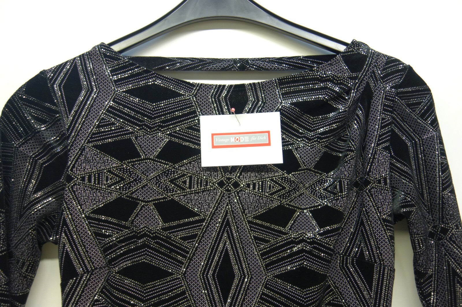 EK1099 Damen Kleid von Orsay, schwarz, Glitzernd, XS1