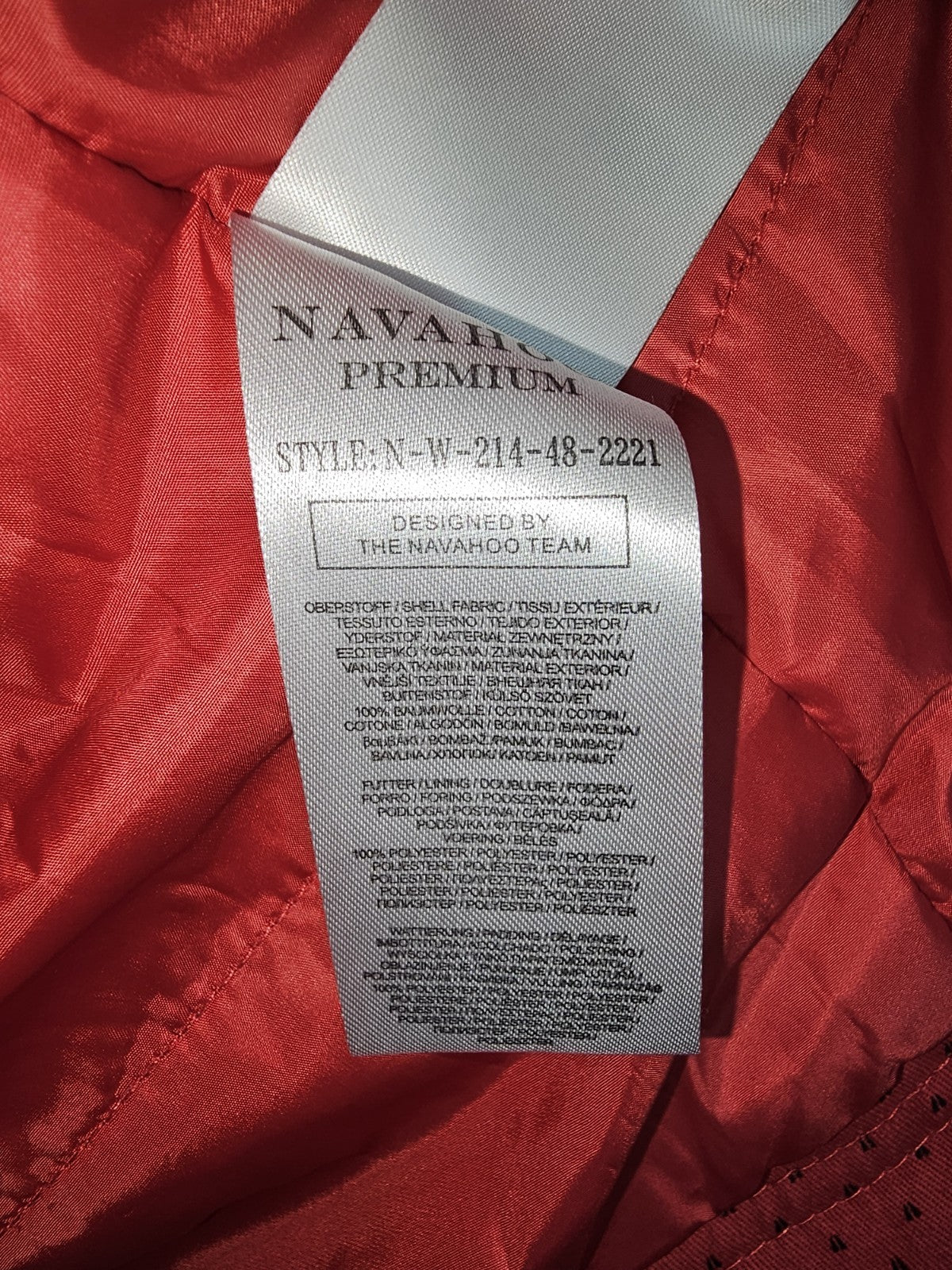EK4264 Damen Jacke von Navahoo, rot, Gr.S8