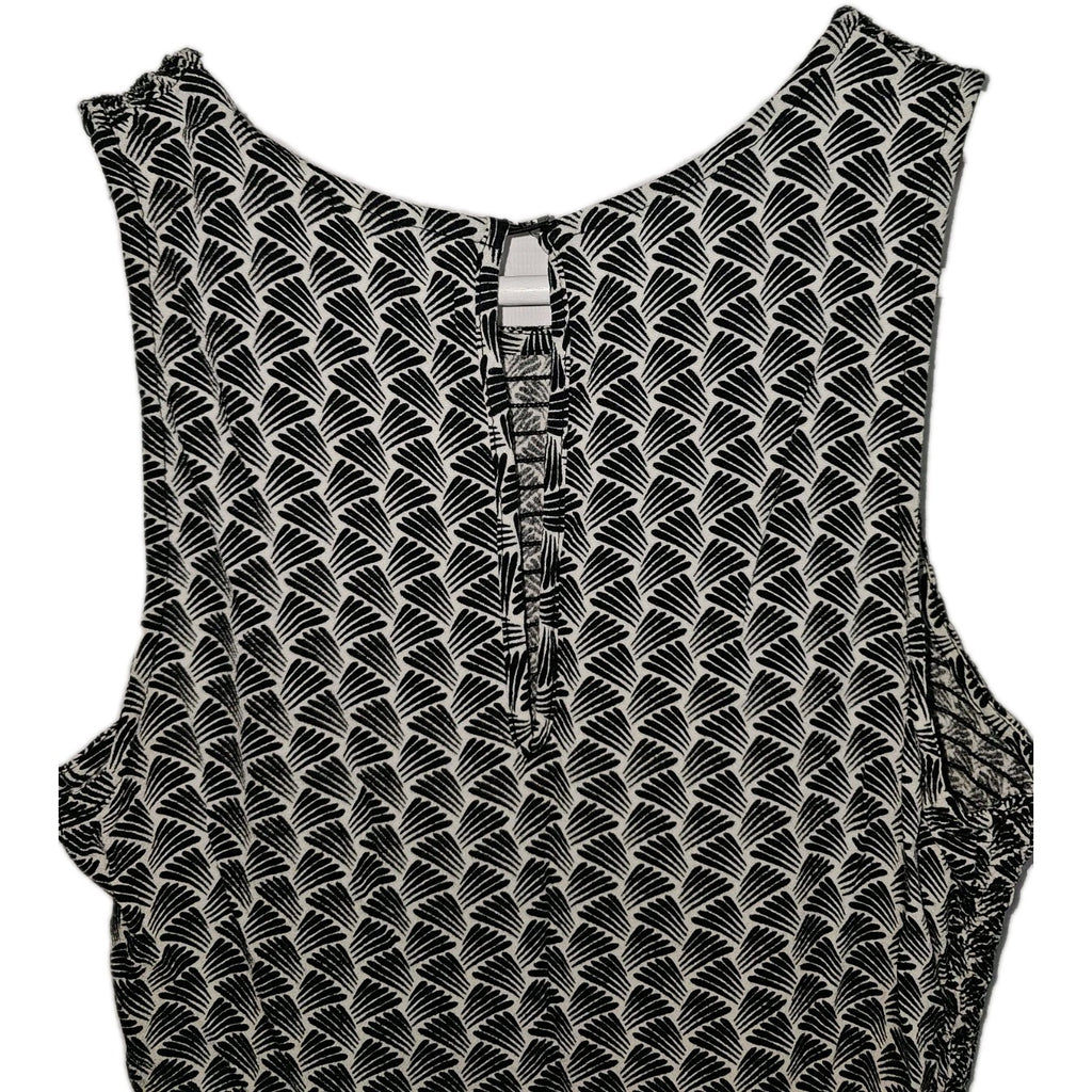 EK9622 Damen Kleid von H&M, schwarz-weiß, Gr.363