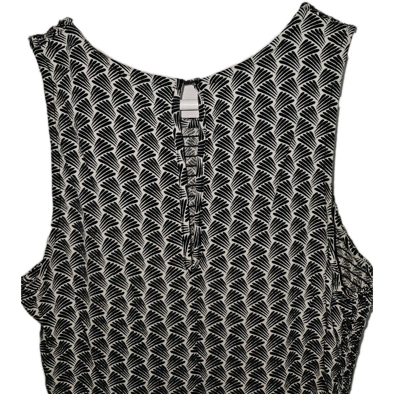 EK9622 Damen Kleid von H&M, schwarz-weiß, Gr.363