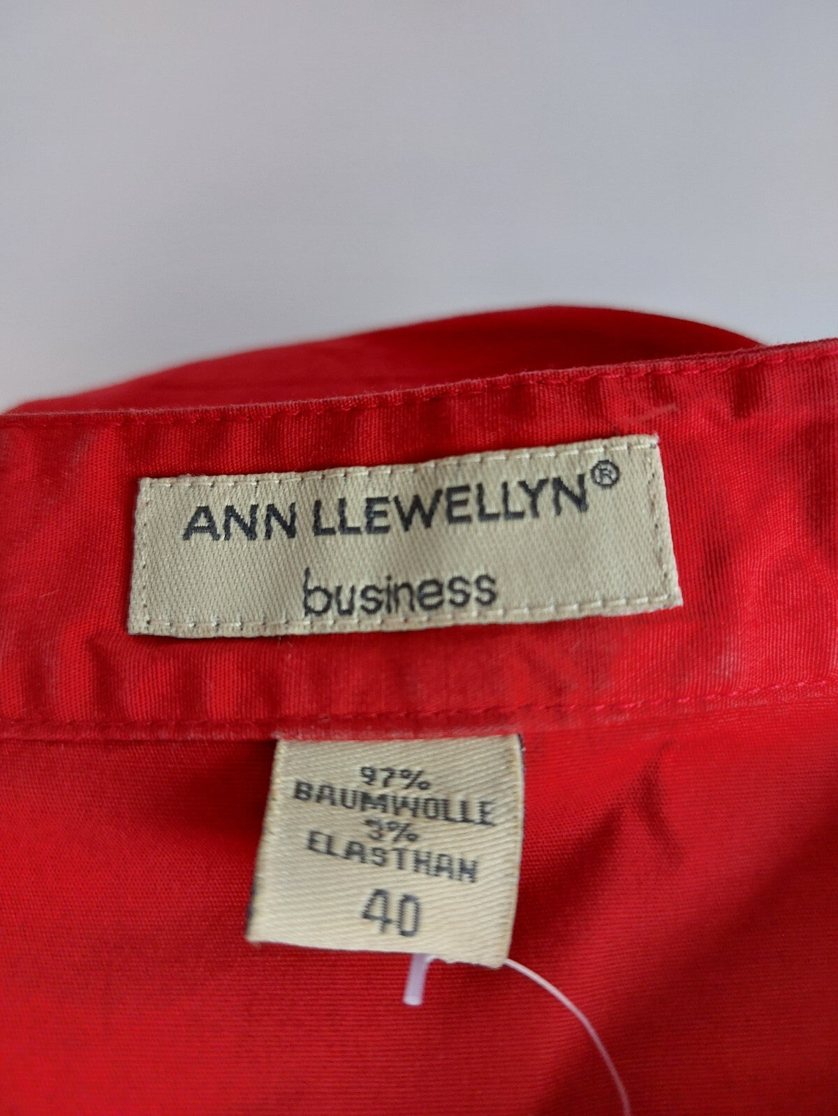 EK4773 Damen Bluse von Ann Llewellyn, rot, Gr.404