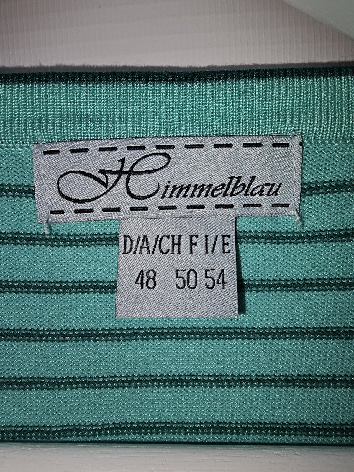 EK6716 Damen Bluse von Himmeblau, Grün, Gr.482