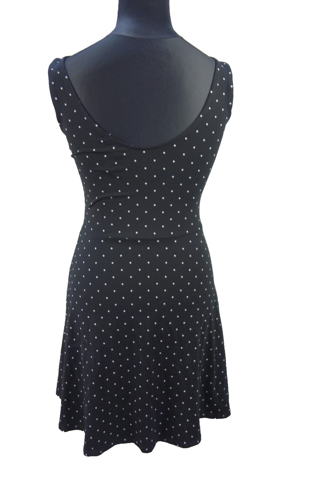 EK4109 Damen Kleid von edc, schwarz, gepunktet, Gr. M3