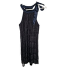 EK0625 Damen Kleid von Vero Moda, blau-schwarz, Gr.XL0