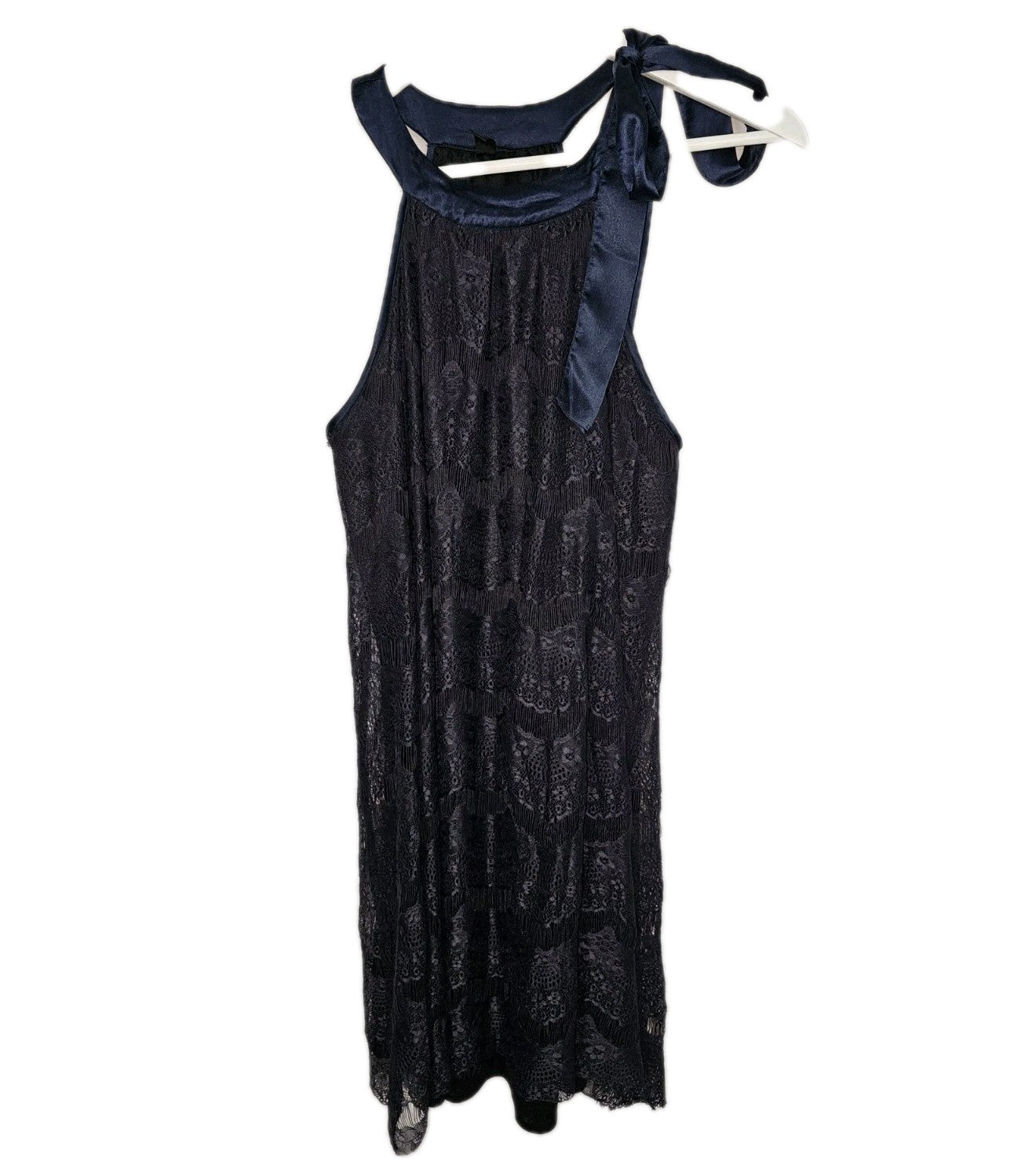 EK0625 Damen Kleid von Vero Moda, blau-schwarz, Gr.XL0