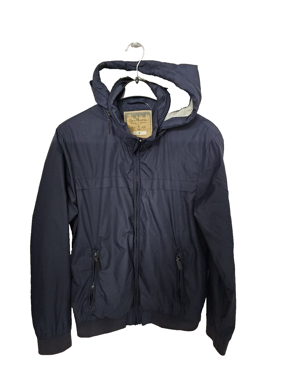 EK 4763 Herrenjacke Dunkelblau DreiMaster Gr.M mit Kapuze 0