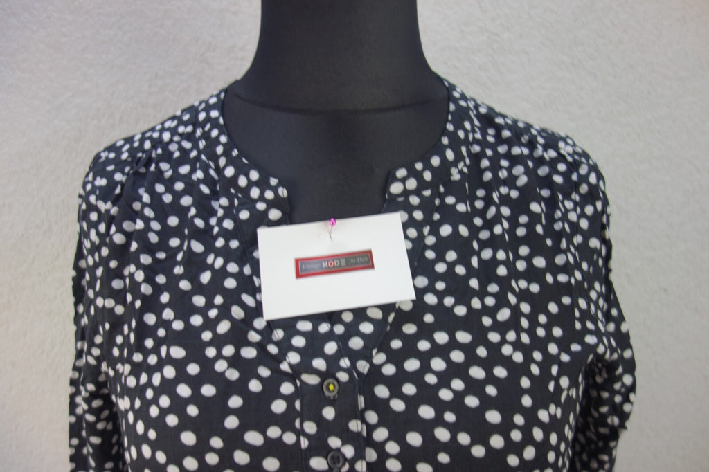EK4124 Damen Bluse von Street One, schwarz-weiß, Gr.401