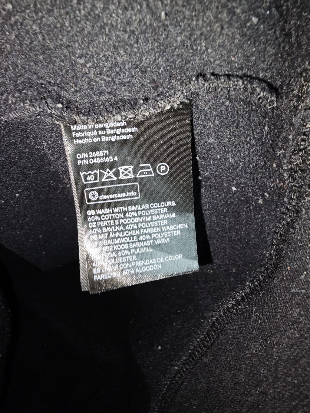 EK8199 Damen Pullover von H&M,  Schwarz, Gr. L3