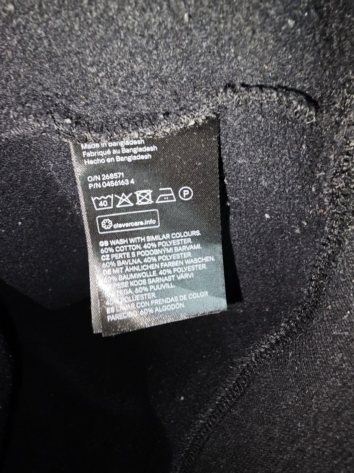 EK8199 Damen Pullover von H&M,  Schwarz, Gr. L3