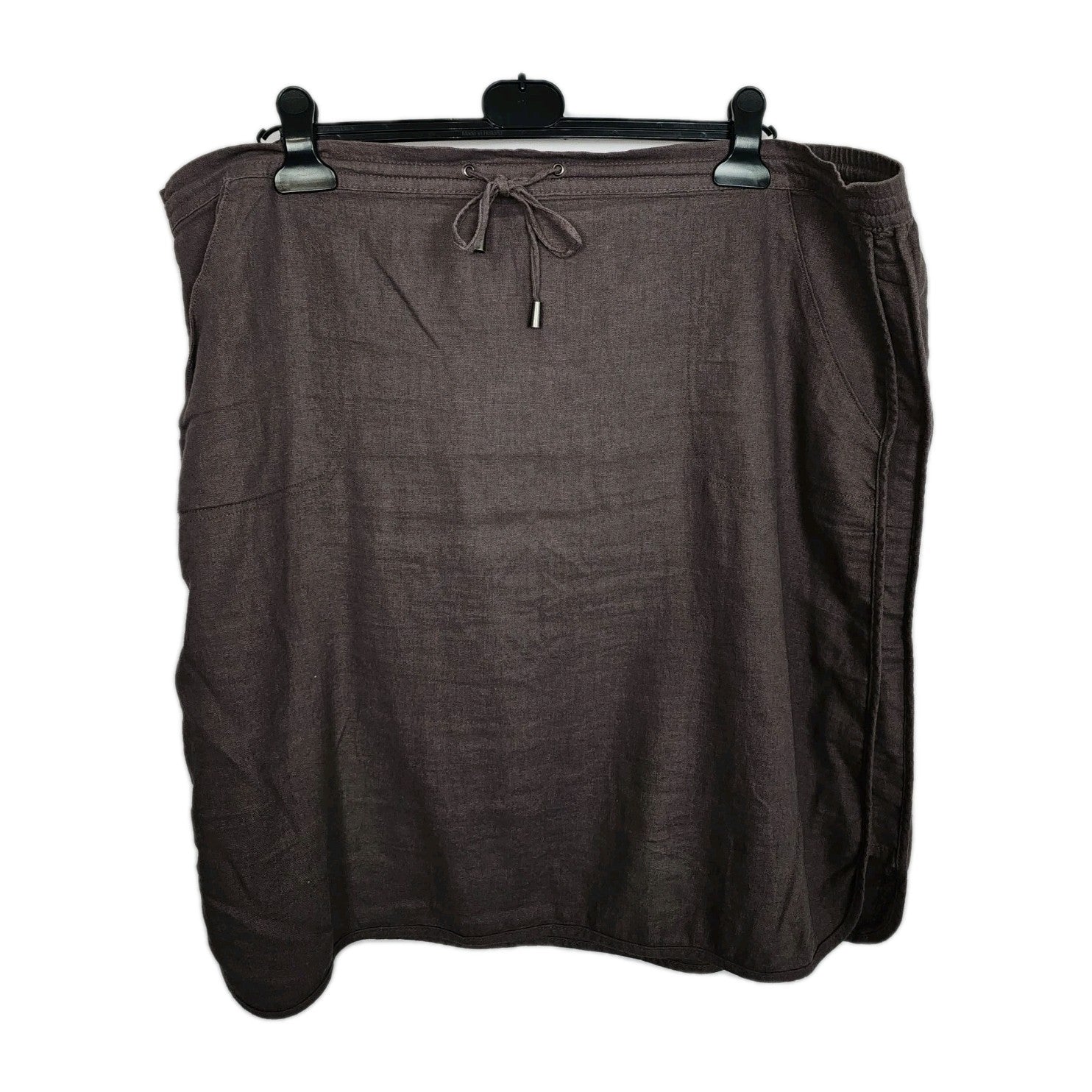 EK10299 Damen Rock von Laura Torelli, braun, Gr.XL0