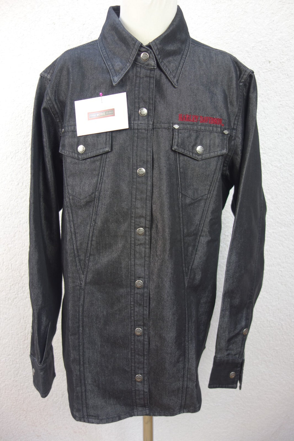 EK4013 Schwarze Jacke von Haley-Davidson, Gr. S0