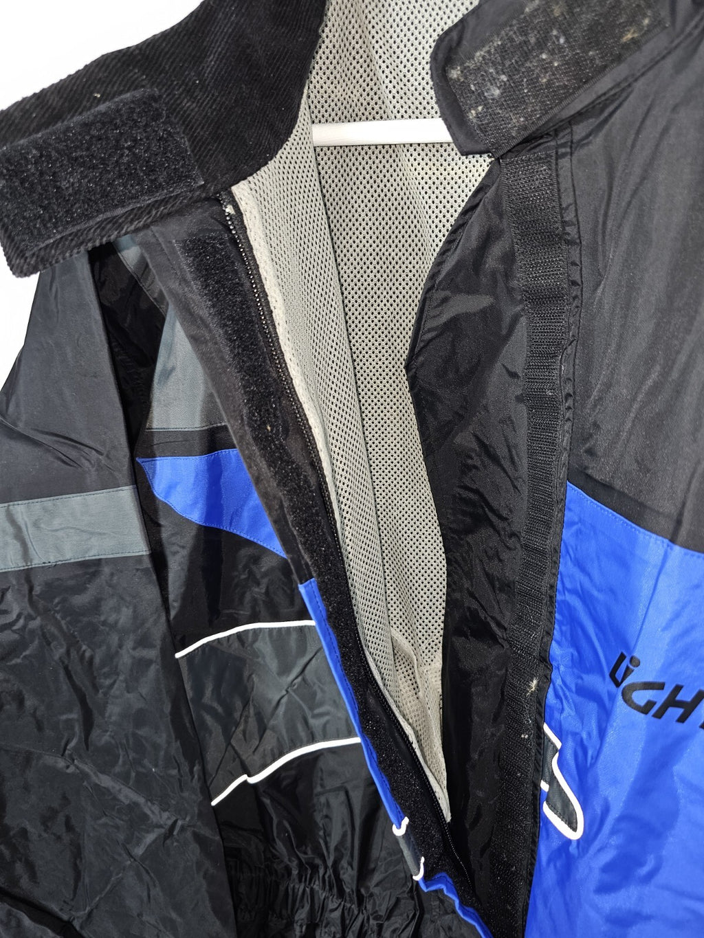 EK5240 Motorad  Regenkombi Wasserdicht, Schwarz, Gr.L Lightning6